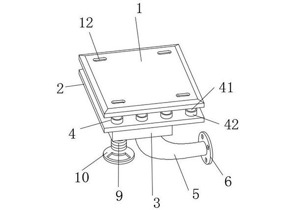 礦山機電用具有彈性結(jié)構(gòu)的物品固定裝置