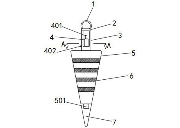 自發(fā)光防爆式礦山測量用吊錘