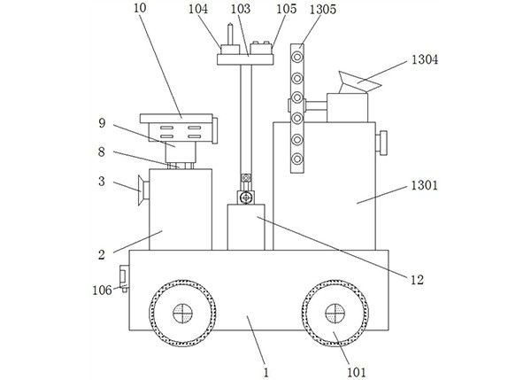 礦井用自動巡檢機器人