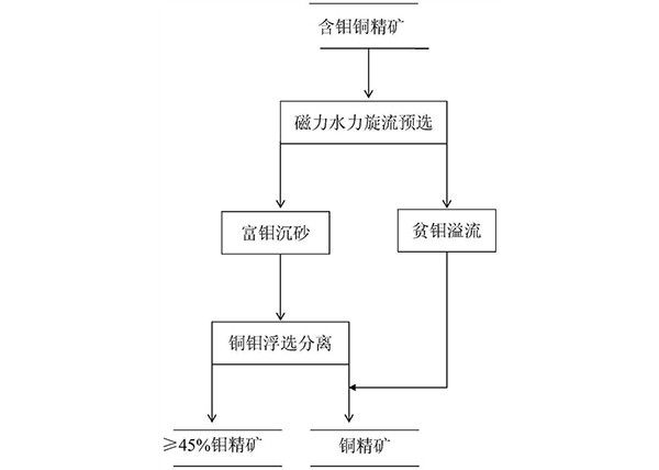 含鉬銅精礦的預(yù)選方法