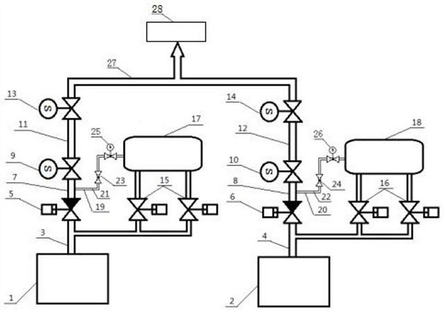 高爐風(fēng)機(jī)出口止回閥開啟試驗(yàn)回路