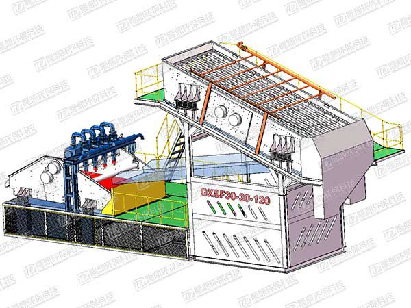 GXSF系列篩分回收機
