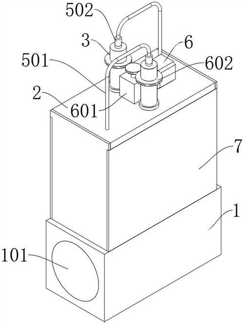 固廢處理用閘板結構