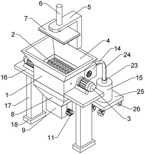 應用于固廢處理的破碎機構