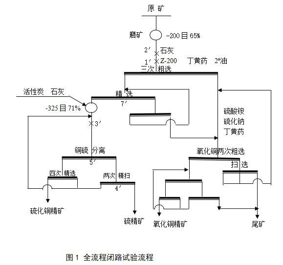 西藏某銅礦微細(xì)粒嵌布銅硫礦石浮選工藝研究