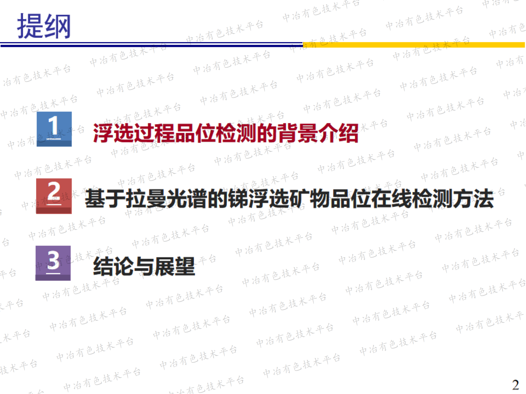 基于拉曼光譜的礦物浮選物質(zhì) 組分在線檢測(cè)技術(shù)及應(yīng)用