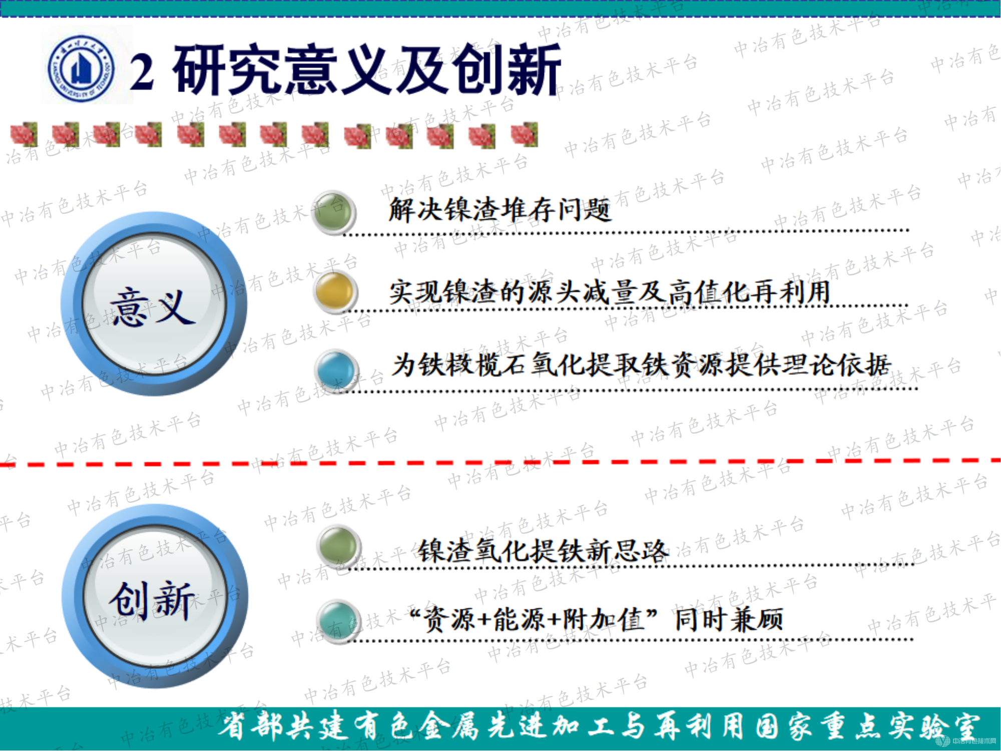 鎳渣中有價金屬回收再利用的研究