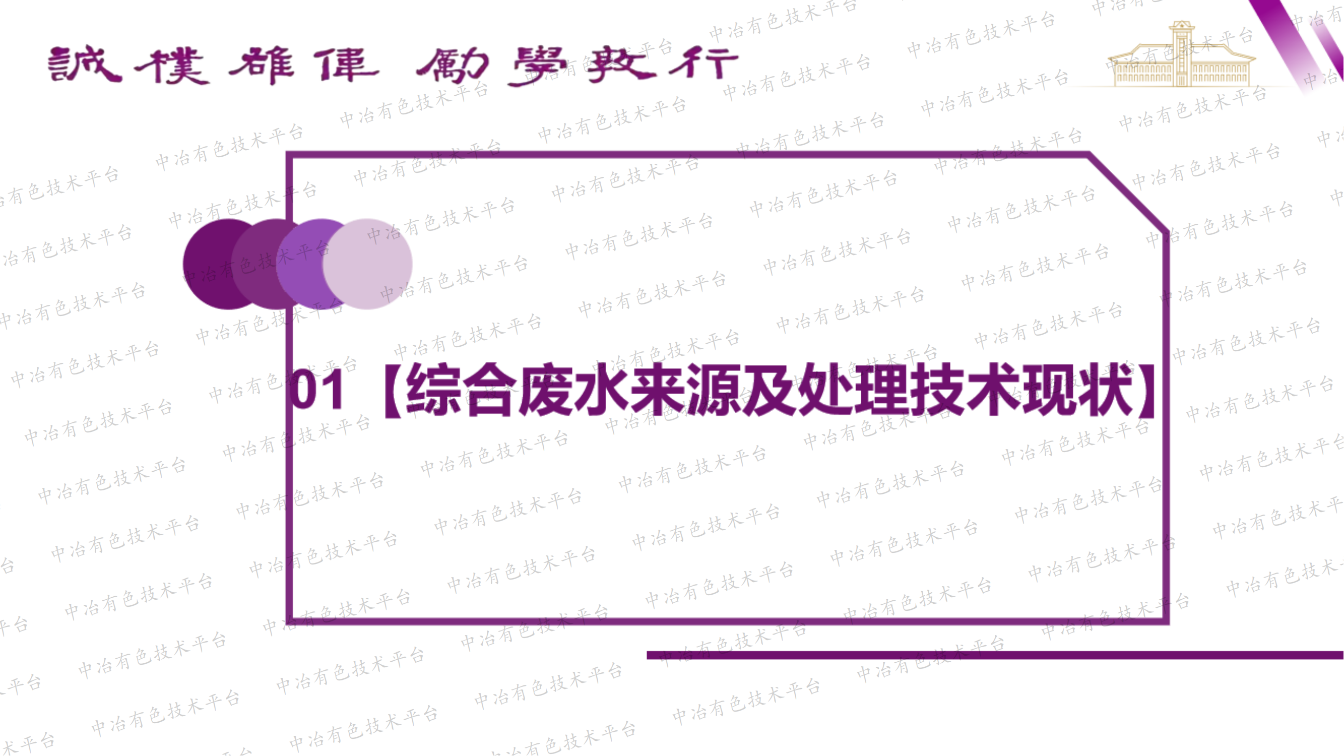 交替曝氣生物濾池綜合廢水/市政尾水深度處理與回用技術(shù)