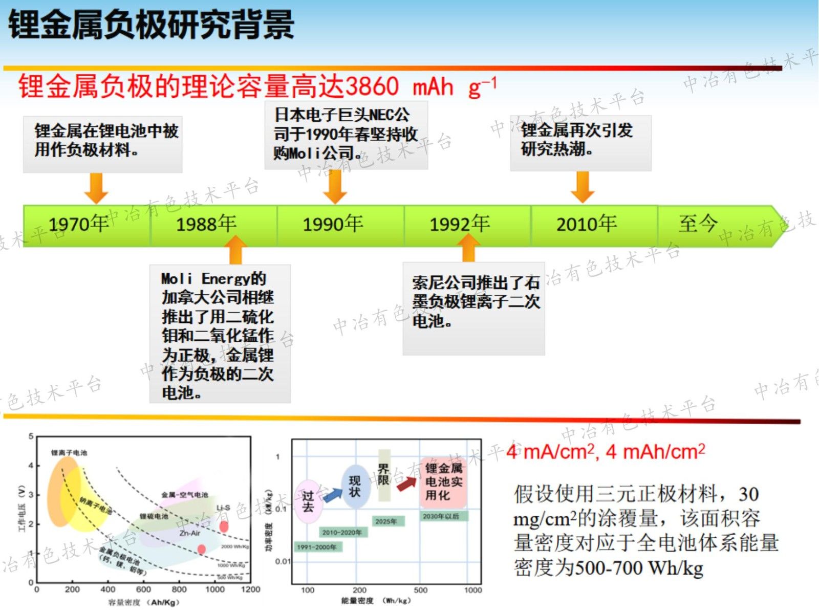 鋰金屬負極表面處理