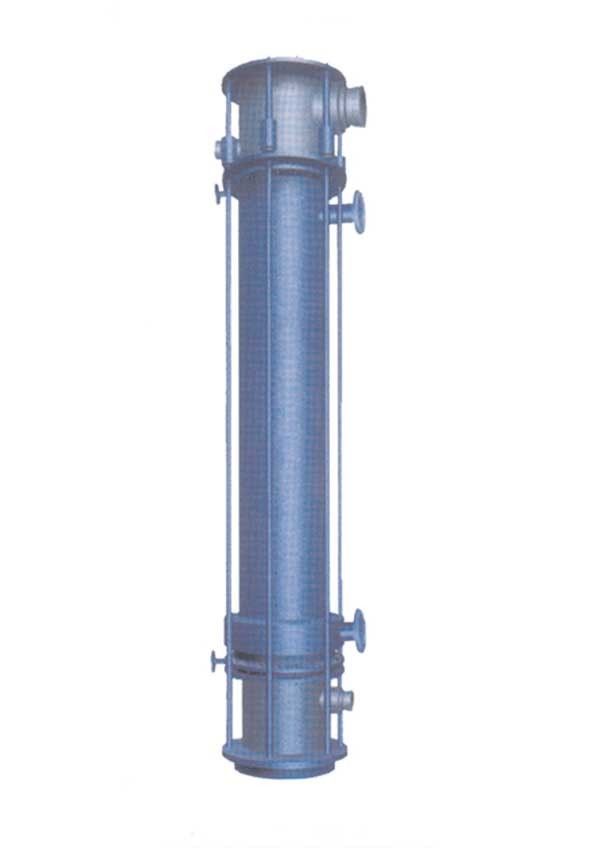 圓塊孔式石墨降膜吸收器