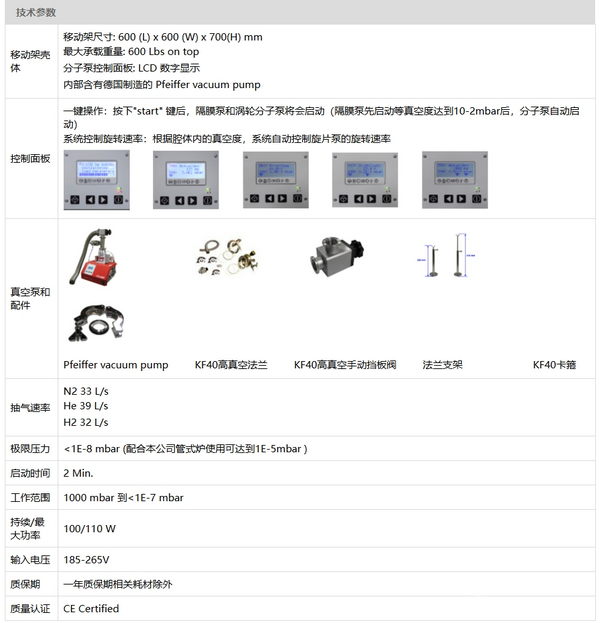 GZK-103D 高真空系統(tǒng)