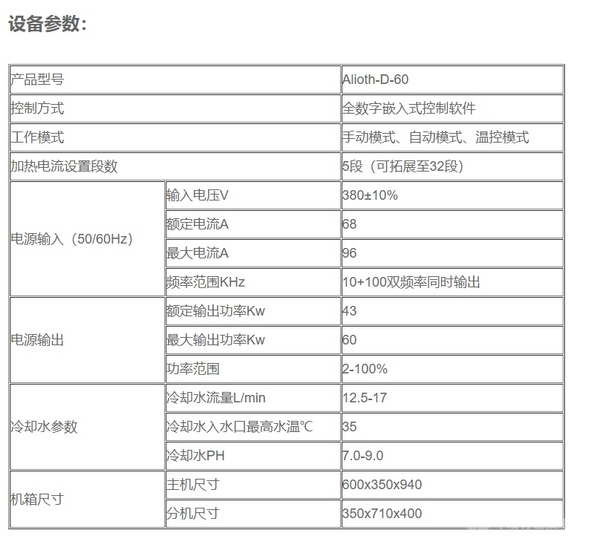 同步雙頻感應(yīng)加熱電源