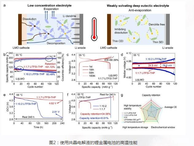 復(fù)旦大學(xué)王飛團(tuán)隊(duì)突破性研發(fā)寬溫高穩(wěn)鋰金屬電池共晶電解液