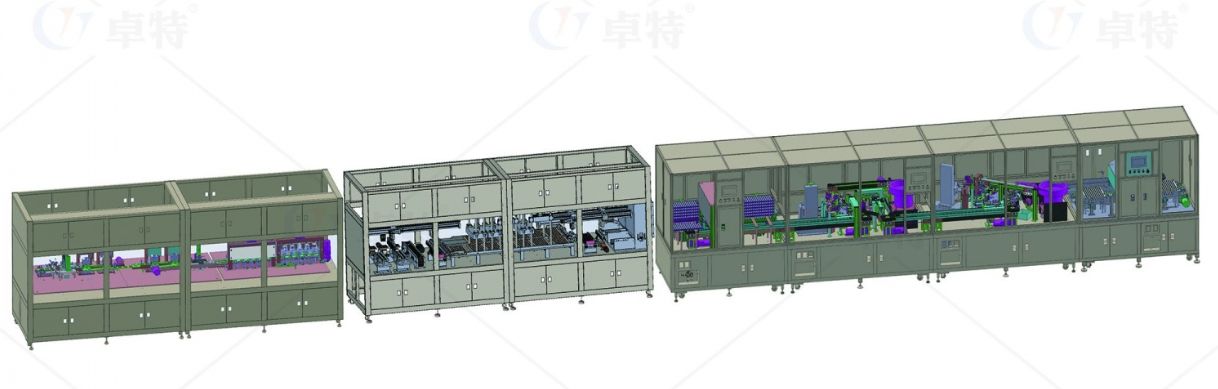 鋼殼扣電全自動(dòng)裝配線