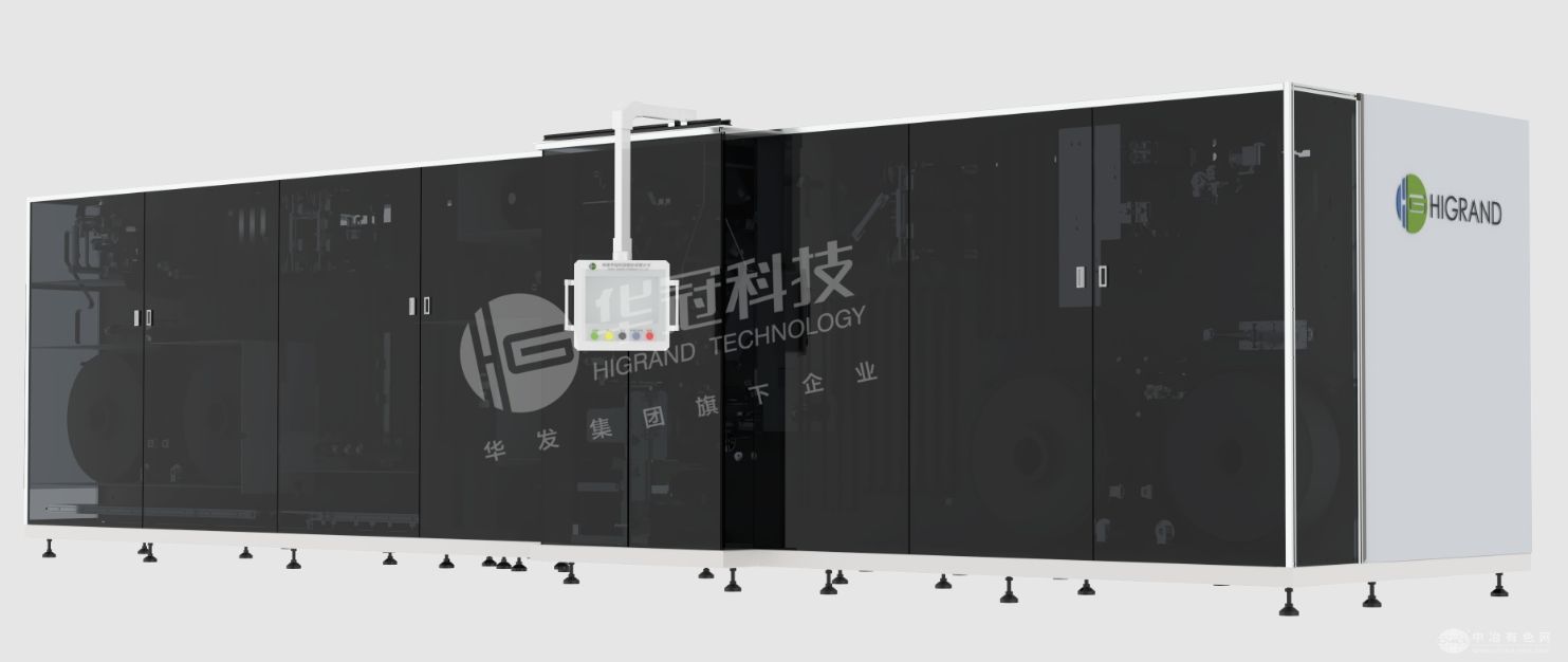 方形動力電芯激光切卷一體機