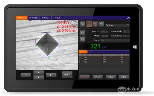 維氏硬度視覺測量平板VicPad