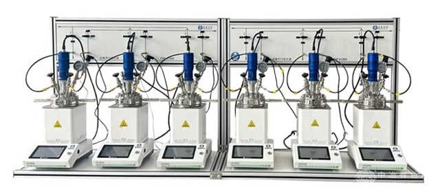 機械攪拌分體平行反應釜（電加熱）